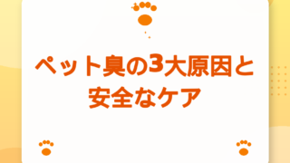 ペット臭の3大原因と安全なケア｜犬猫と暮らす家の消臭手順【2026年版】
