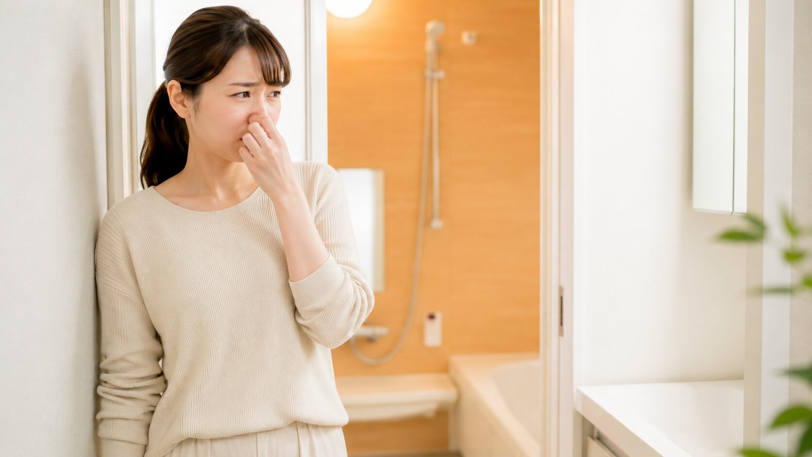 浴室の臭いが気になる人｜お風呂のニオイ対策のイメージ